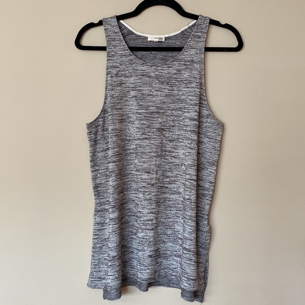 [S] Wilfred Free Ornella Racer Back Tank Top | Gray